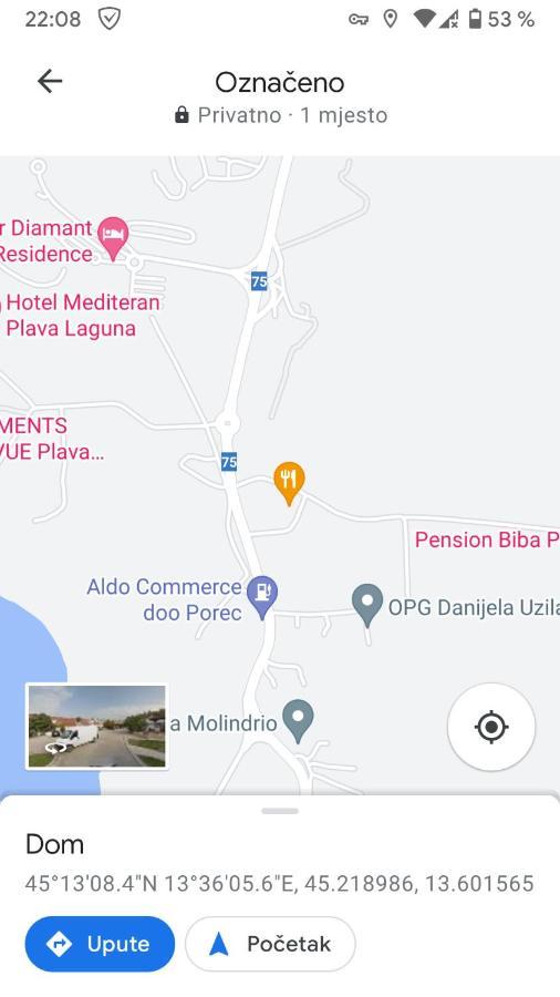 Apartment Nebo Porec Luaran gambar